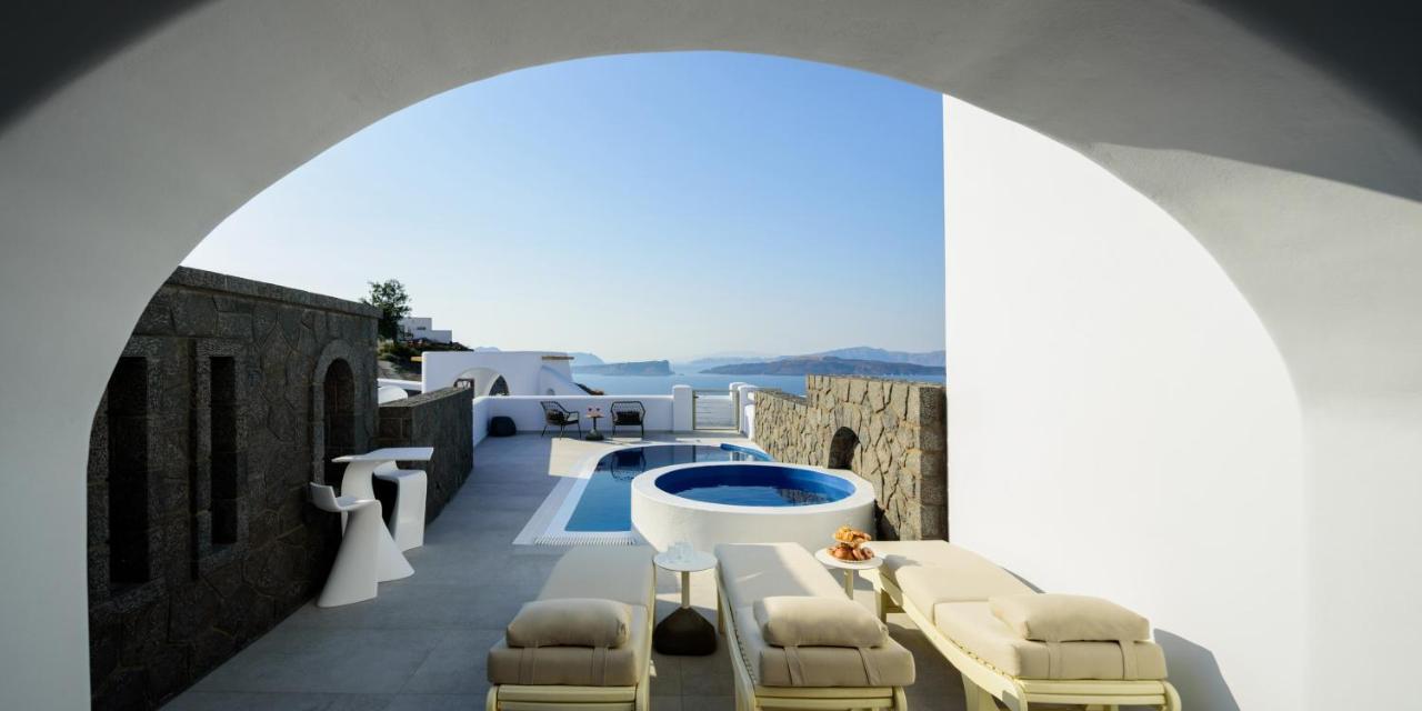 Acro Blue Luxury Villas Akrotírion Buitenkant foto