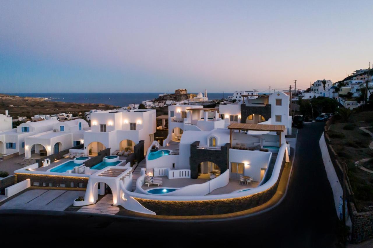 Acro Blue Luxury Villas Akrotírion Buitenkant foto