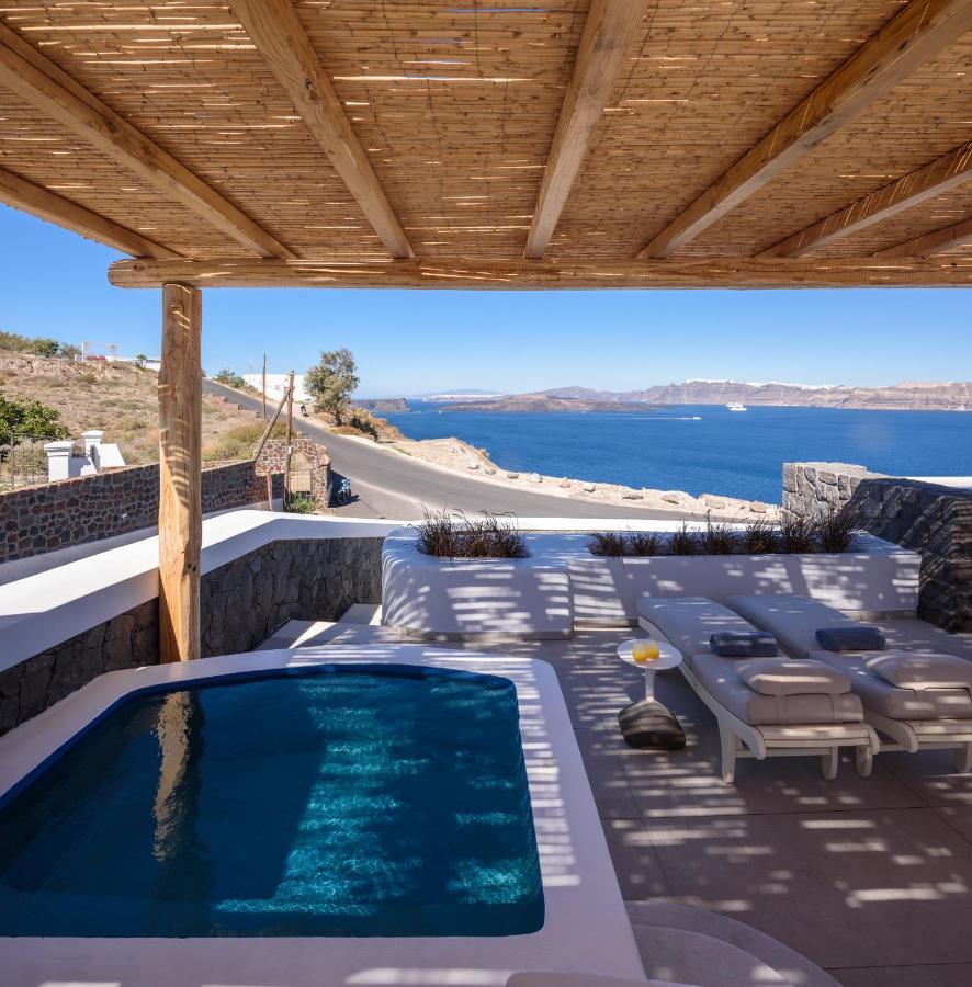 Acro Blue Luxury Villas Akrotírion Buitenkant foto