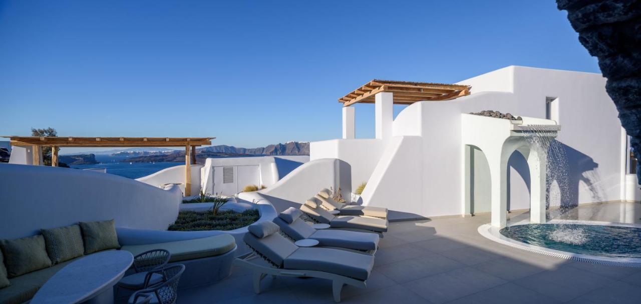 Acro Blue Luxury Villas Akrotírion Buitenkant foto